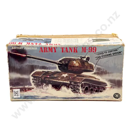 Modern Toys Part Boxed Battery Powered Army Tank M-99