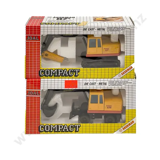 Two Boxed Joal Compact Die Cast Akerman H7c & H7mc