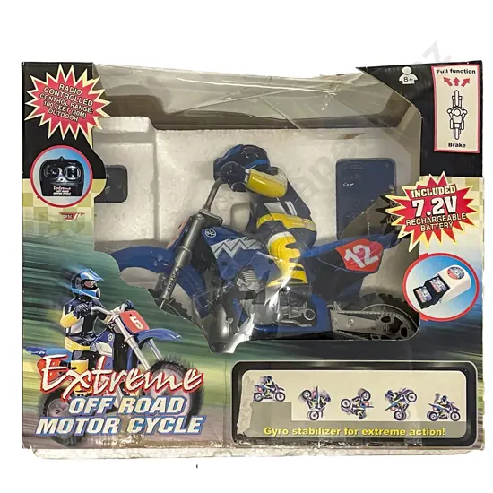 Boxed Battery Operated Extreme Off Road Motorcycle