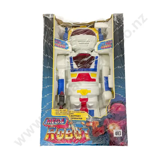 Part Boxed Battery Operated Mega Robot