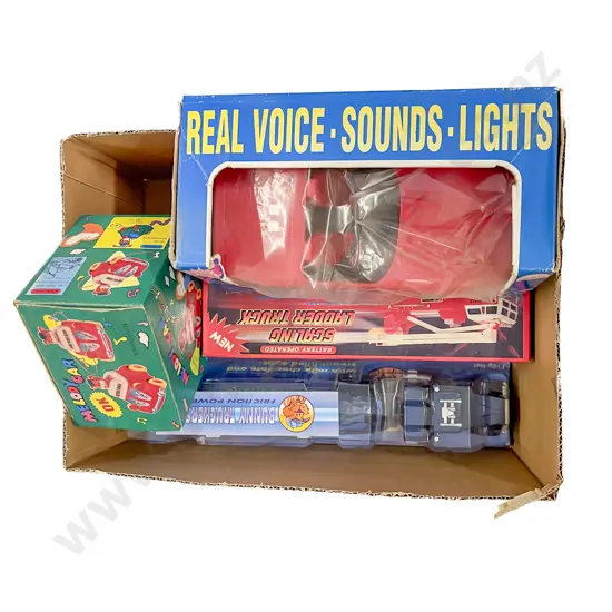 Five Boxed Assorted Toys