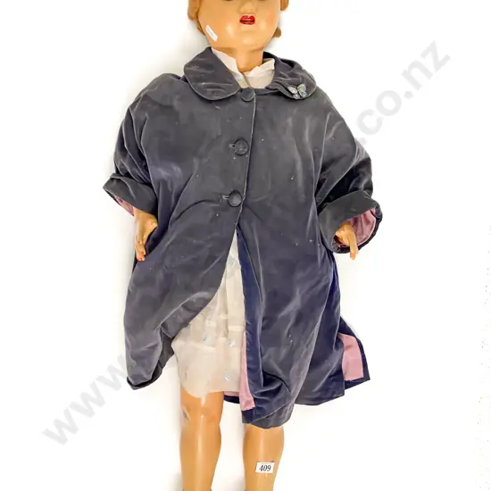 Large Italian Composition Doll