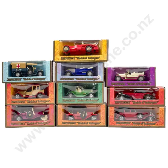 Matchbox Models of Yesteryear Woodgrain Boxed Models