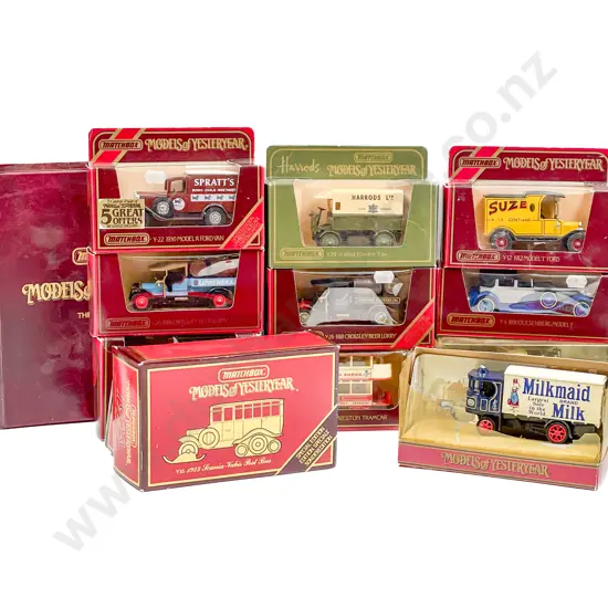Eleven Assorted Matchbox and Collection Reference