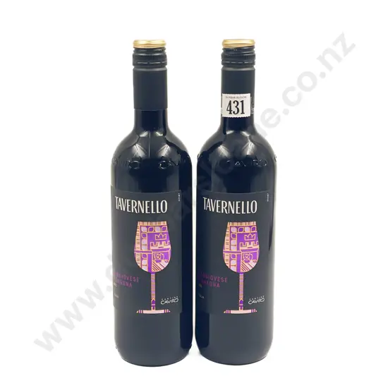 Italian 2021 Tavernello Sangiovese Romagna x2 btls