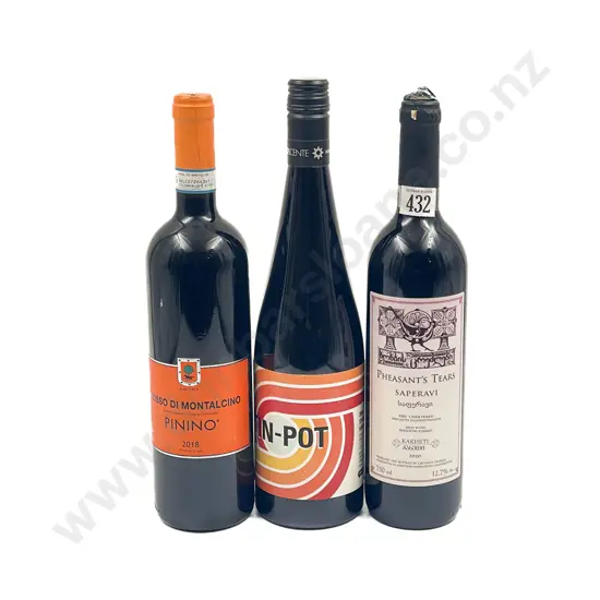 NZ Red Blend with Two other International Red Blends