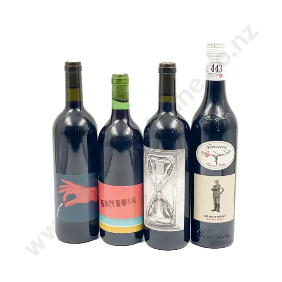 x3 NZ btls with x1 Australian btls of Assorted Reds