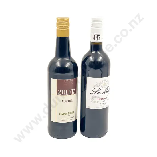 Spanish 2019 La Multa Garnacha x1 btl with Spanish Zuleta Moscatel