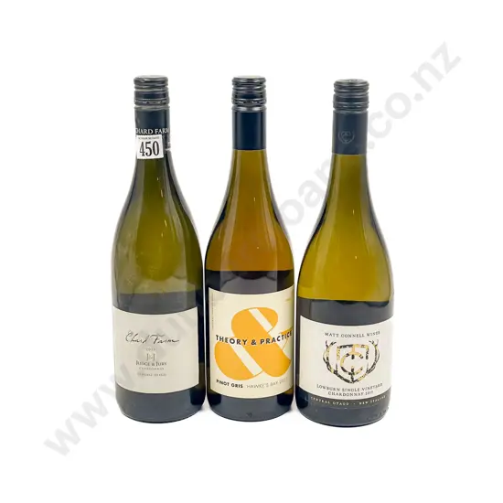 x3 btls NZ Whites Vintages 2011 2017 & 2022