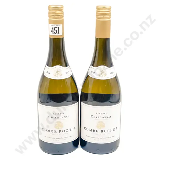 French 2022 Combe Rocher Reserve Chardonnay x2 btls