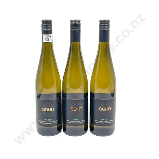 NZ 2019 Soho Maren Riesling x3 btls