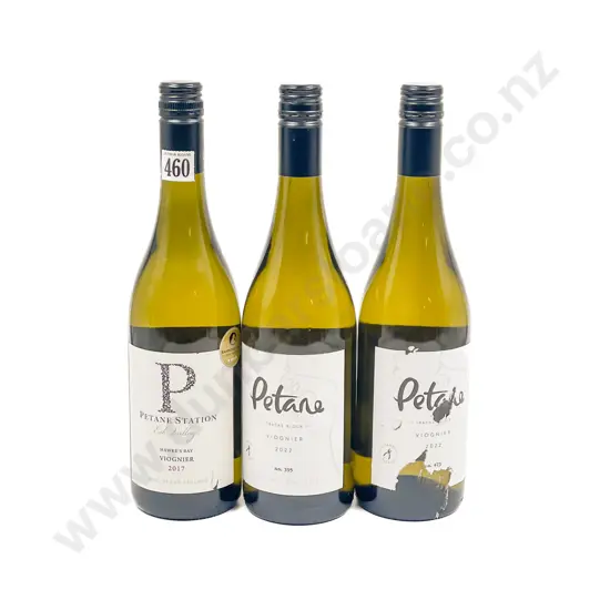 NZ 2022 (x2) and 2017 (x1) Petane Station Viognier
