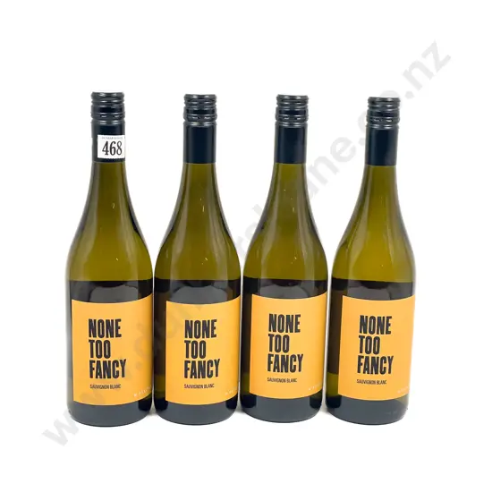 NZ 2019 None Too Fancy Sauvignon Blanc x4 btls