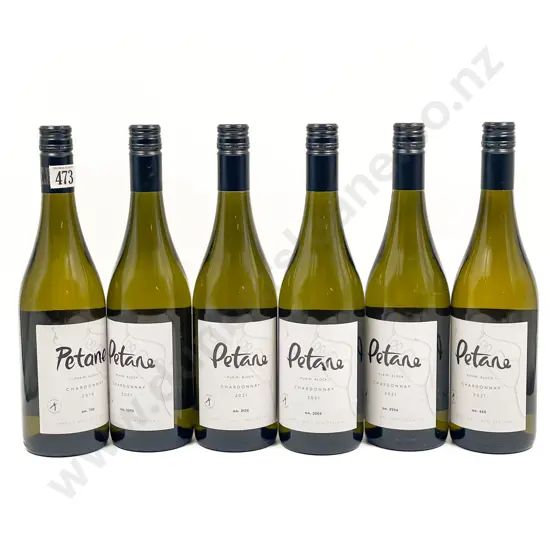 NZ 2021 (x5) & 2019 (x1) Petane Chardonnay