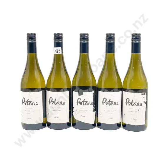 NZ 2021 Petane Chardonnay x5 btls