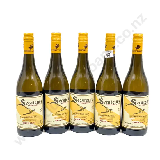 South African 2022 A.A. Bandenhorst Secateurs Chenin Blanc x5 btls