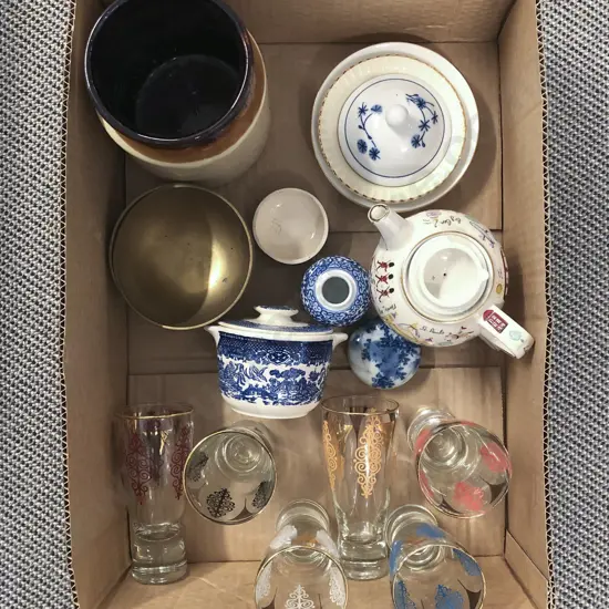Quantity of Assorted China & Glass Ware