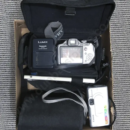 Two Cameras with Accessories