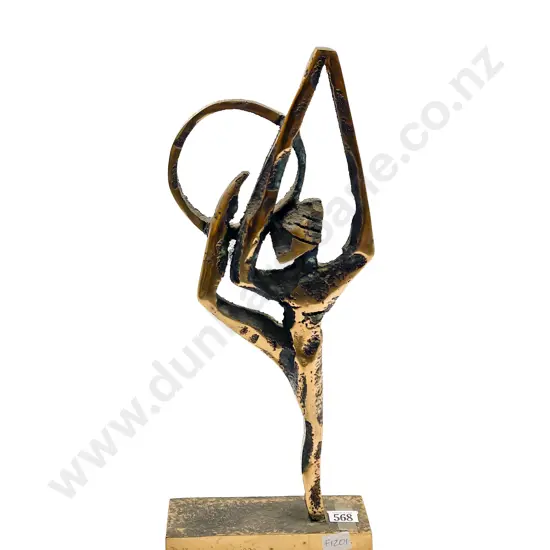 G. Kosturkov Bronze Figural Sculpture