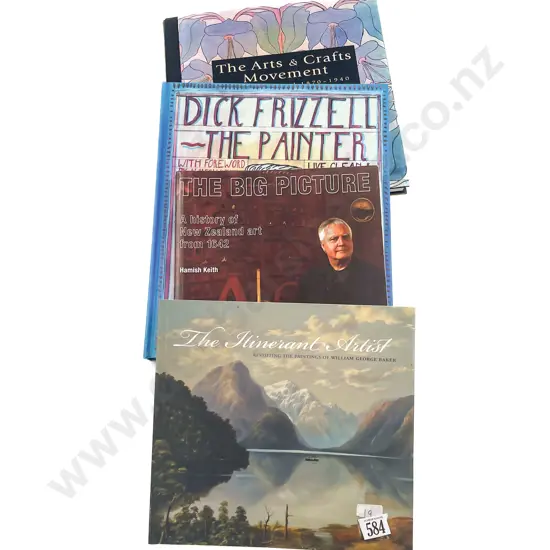 Four NZ Art Reference Volumes