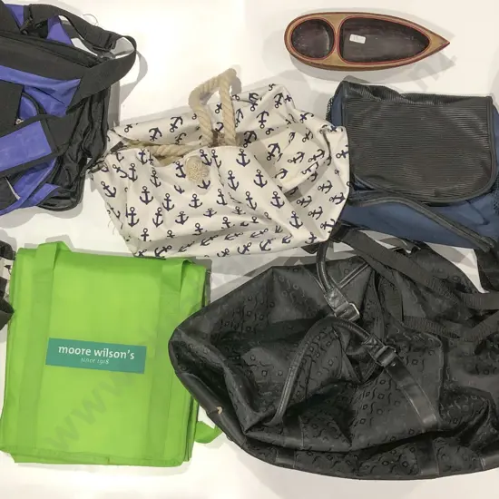 Wooden Boat Ornament with Quantity of Assorted Bags