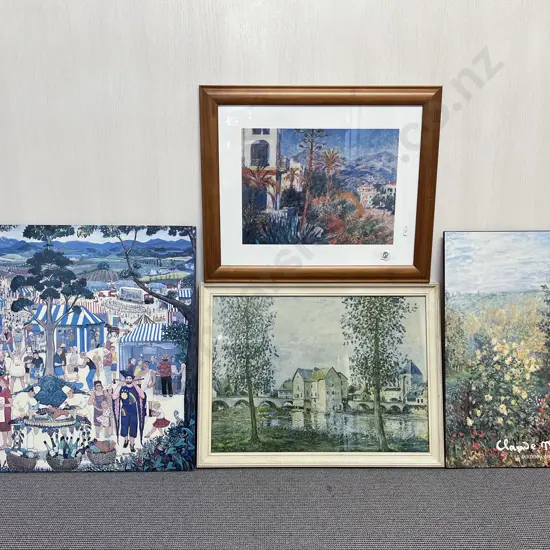 Four Assorted Prints