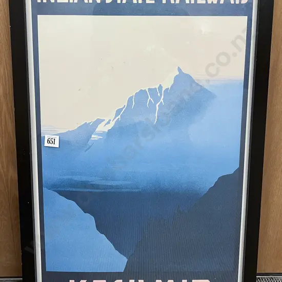 Reproduction Indian State Railways Advertising Poster