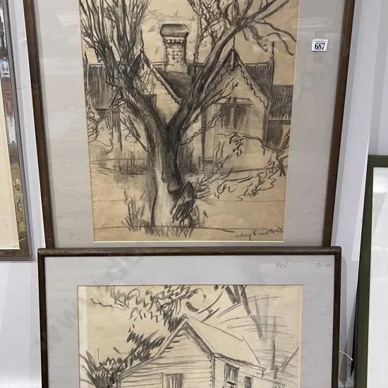May Smith - Two Architectural Studies