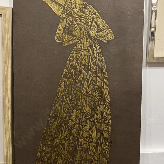 Brass Rubbing on Board