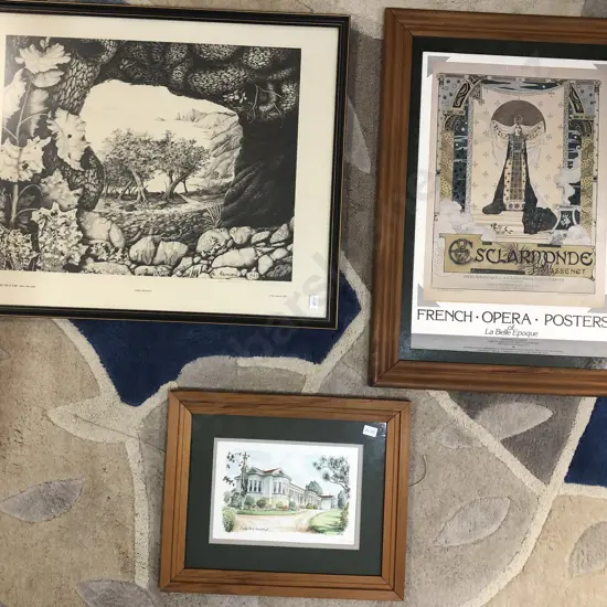 Rei Hamon Print together with Two Others