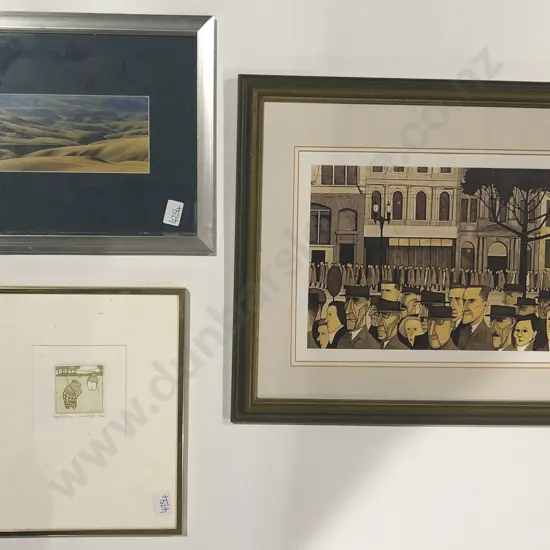 Maggie Burley Ltd Ed Print together with Two Other Prints