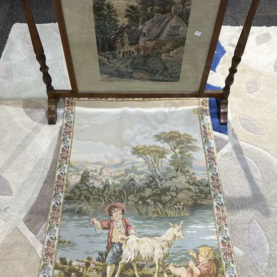 Tapestry Frame and Tapestry together with Wall Hanging Tapestry