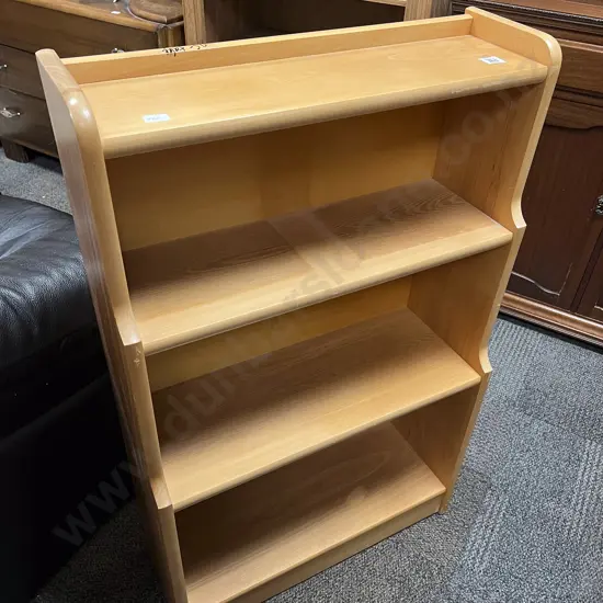 Modern Slender Open Front Bookcase