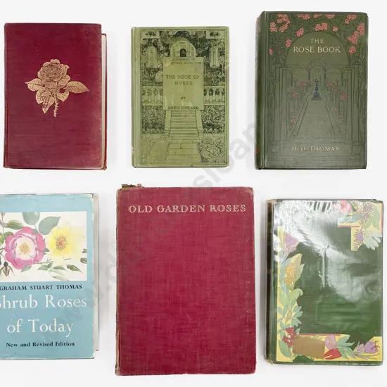Six Vintage Volumes Relating To Roses