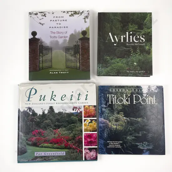 Four NZ Gardening Reference Volumes