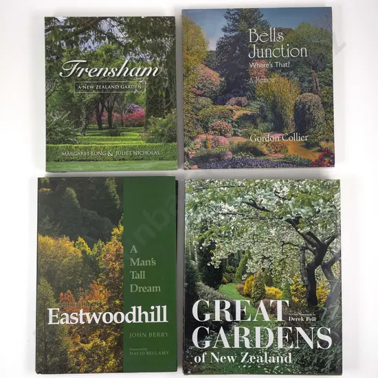 Four NZ Gardening Reference Volumes