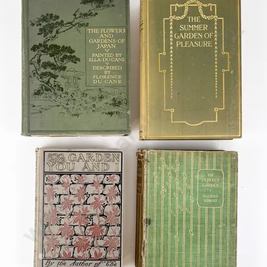 Four Assorted Vintage Gardening Books