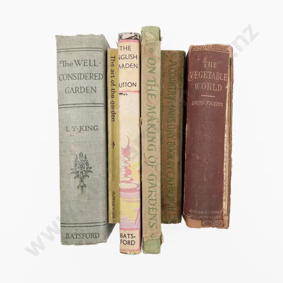 Four Assorted Vintage Gardening Books
