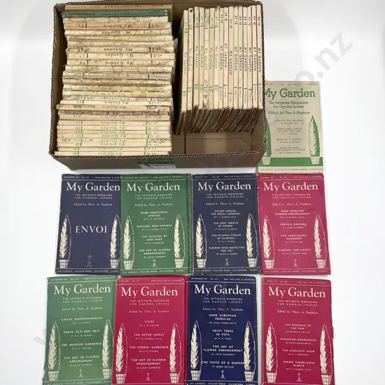 53 Issues of My Garden Magazine & Two of The Countryman