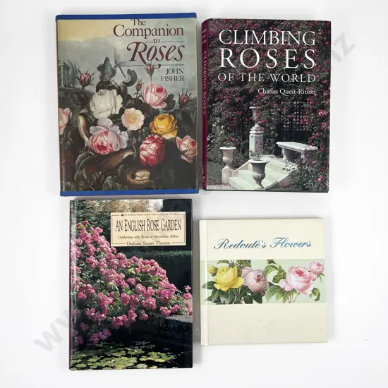 Four Volumes Relating To Roses