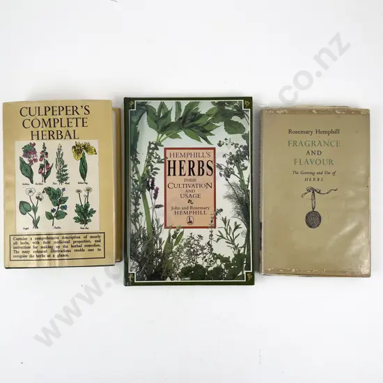 Culpeper's Complete Herbal & Two Others