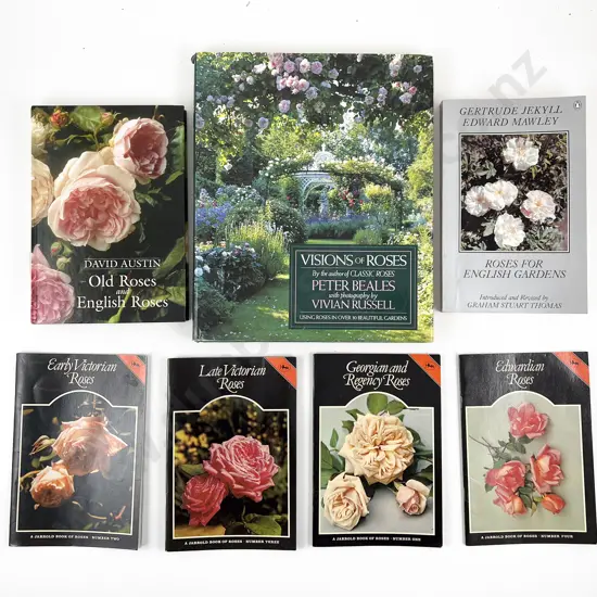 Eight Volumes Relating to Roses