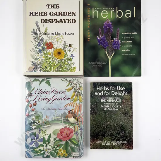 Four Herb Related Volumes