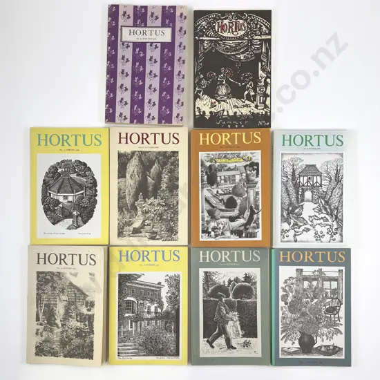 Ten Volumes of Hortus Magazine