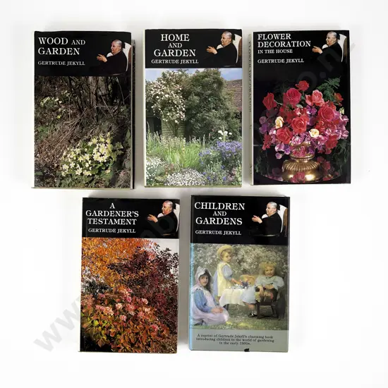 Five Volumes By Gertrude Jekyll