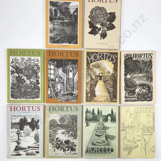 Ten Volumes of Hortus Magazine