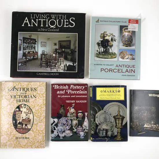 Six Antiques Reference Volumes