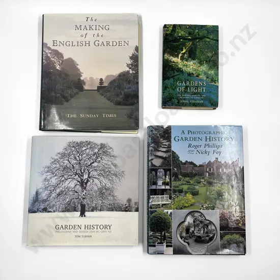 Four Volumes Relating to Garden History