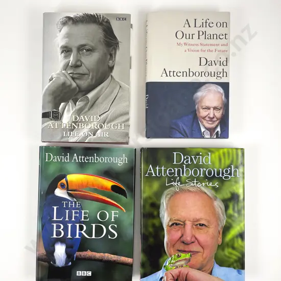 Four Books by David Attenborough