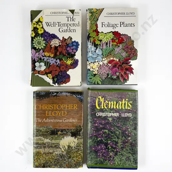 Four Volumes By Christopher Lloyd